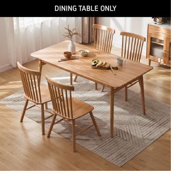 Victoria Solid Wood Dining Table (1.60m)