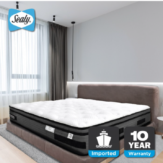 [BUNDLE] Sealy Belfort Bedroom Bundle - Hailey Set - Standard King