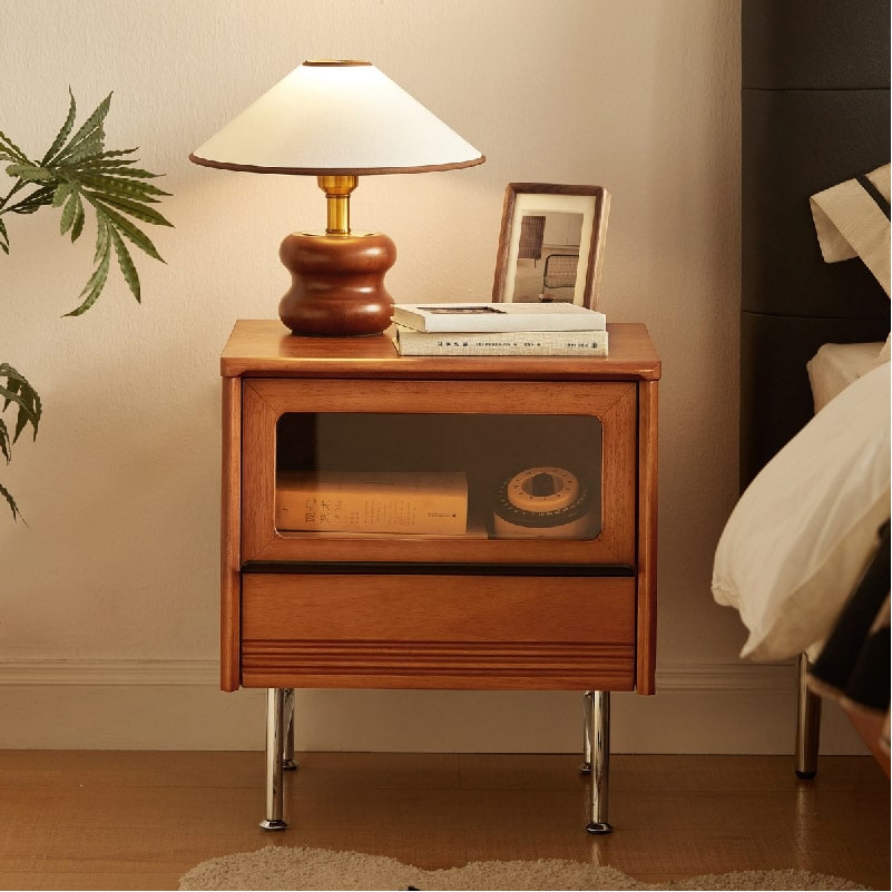 Agnes Retro Bedside Table