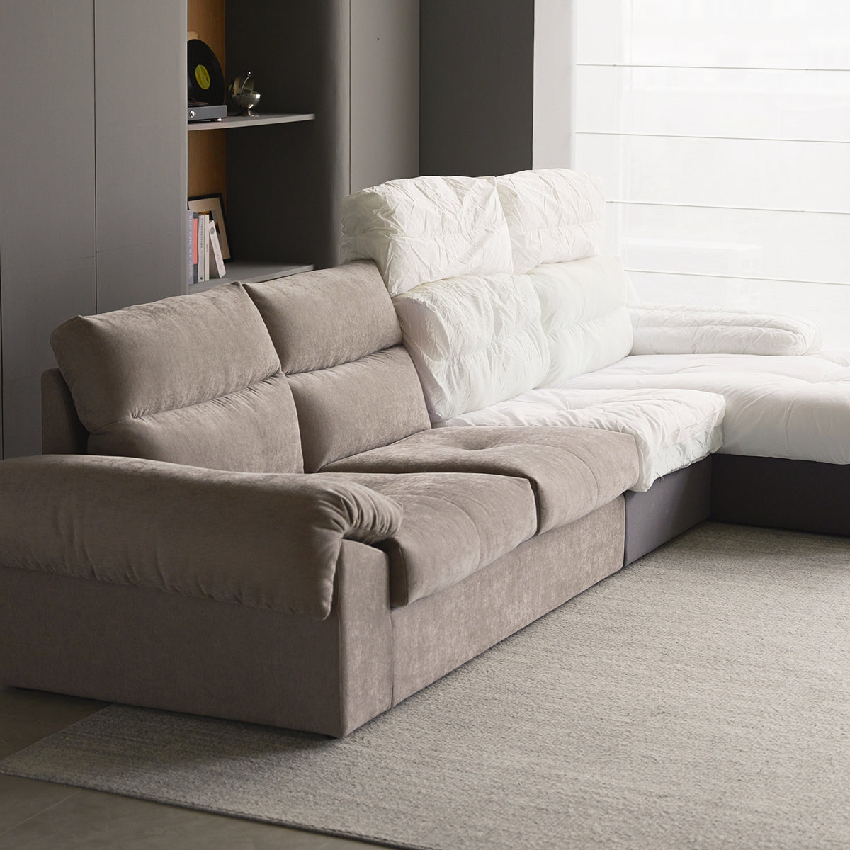Frida Washable Fabric 4-Seater Sofa (3.00m)