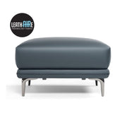 Blaine Leathaire Footstool