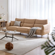 Gemma Eco Leather 3-Seater Sofa (2.57m)
