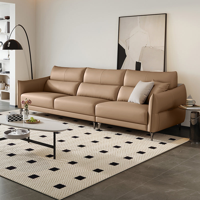 Gemma Eco Leather 3-Seater Sofa (2.57m)