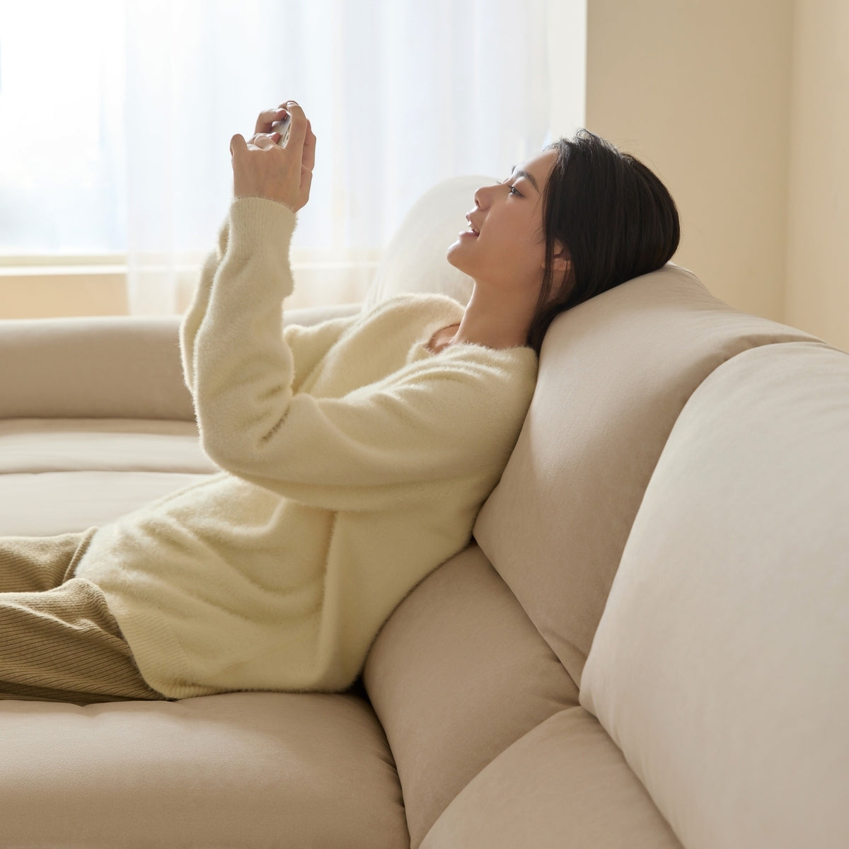 Arashi Leathaire 4-Seater Sofa (2.76m)