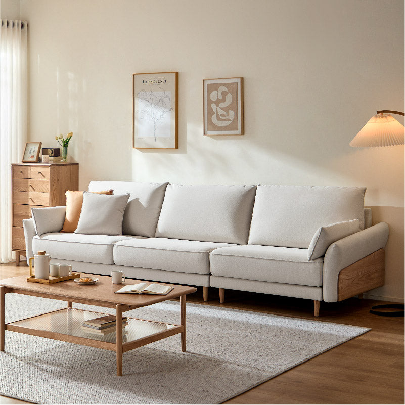 Yuta Fabric 5-Seater Sofa (3.12m)