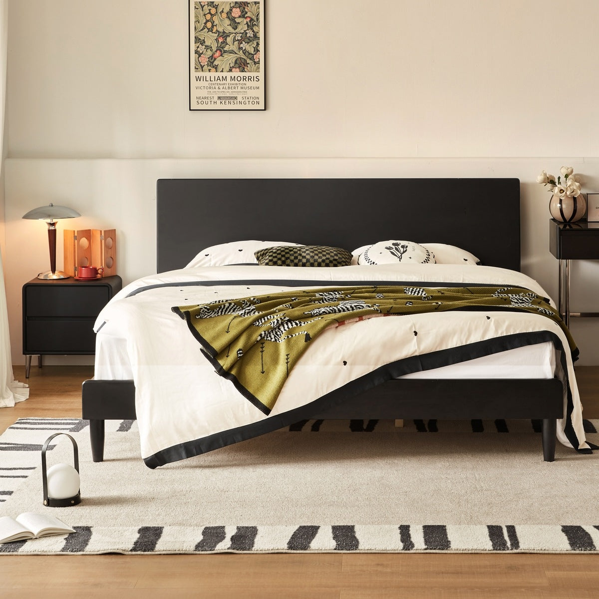Ceci Solid Wood Platform Bed Frame