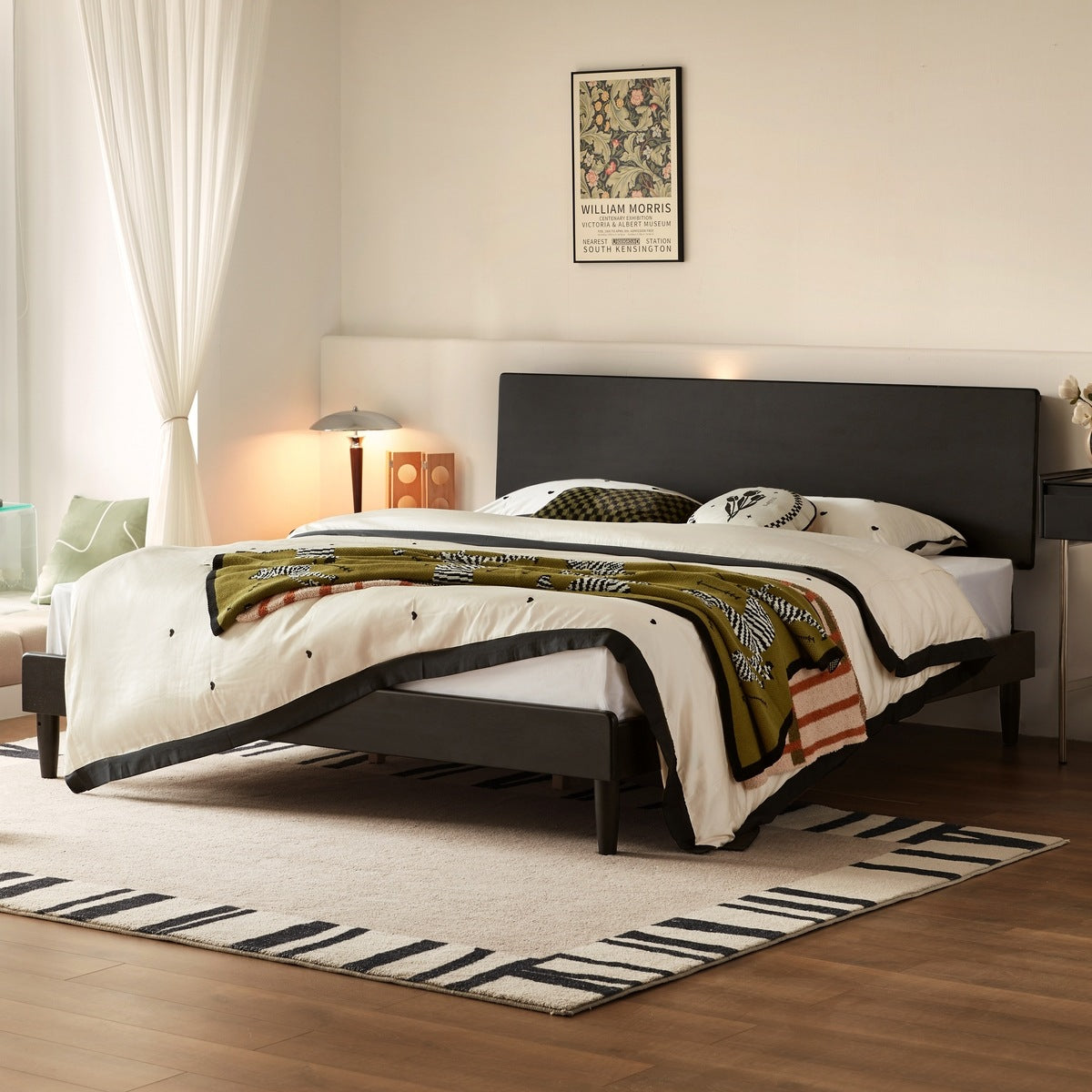 Ceci Solid Wood Platform Bed Frame