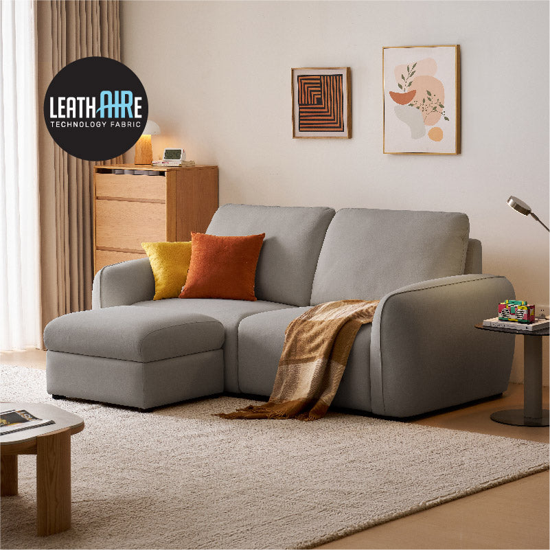 Carlson Leathaire 3-Seater Sofa (2.18m)