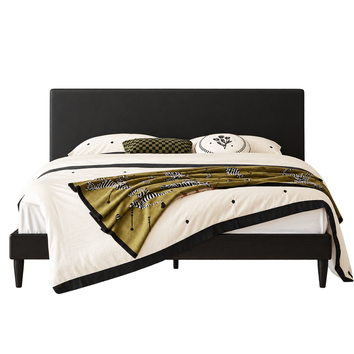 Ceci Solid Wood Platform Bed Frame