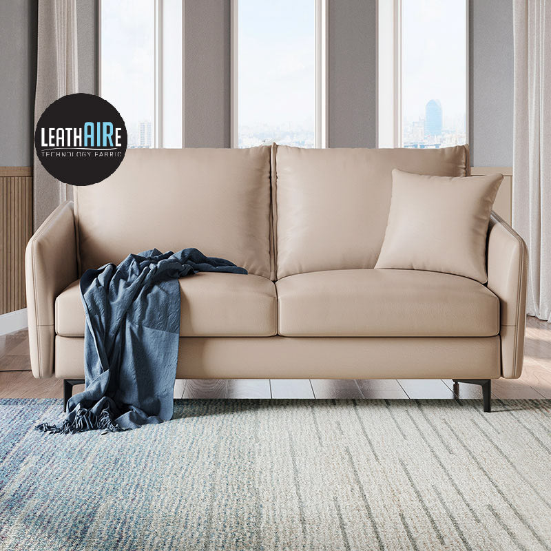 Franklin Leathaire 3-Seater Compact Sofa (1.71m)