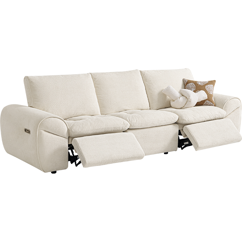 Armani Washable 3-Seater Power Recliner Sofa (2.38m)