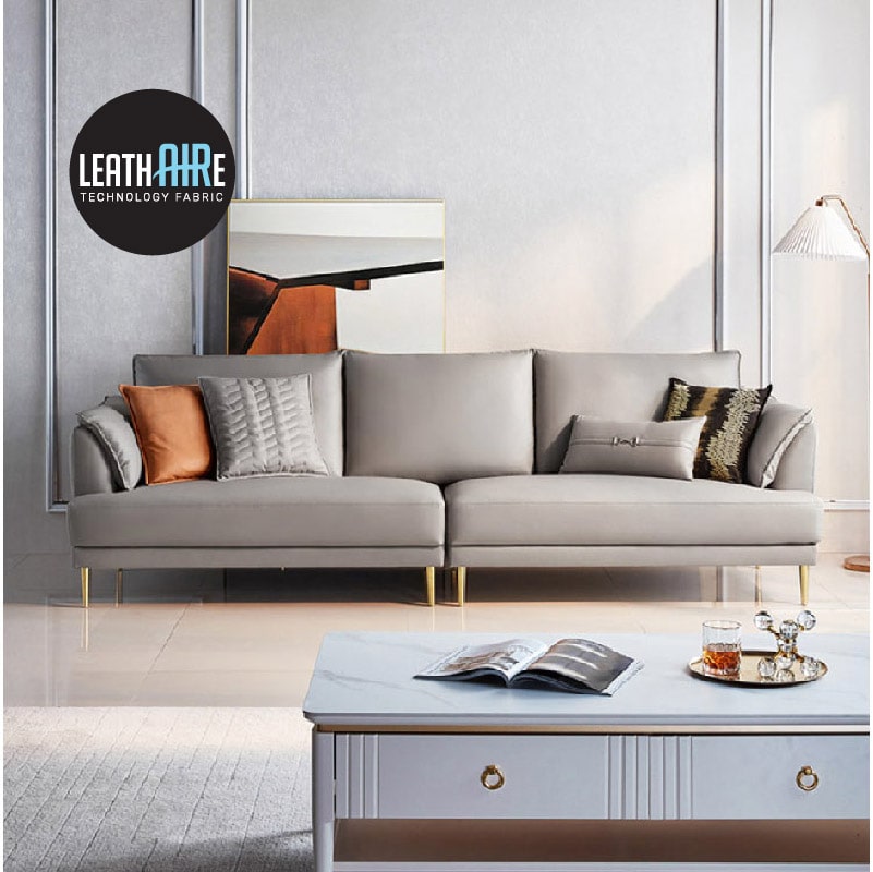 Harper Leathaire 4-Seater Sofa (2.76m)