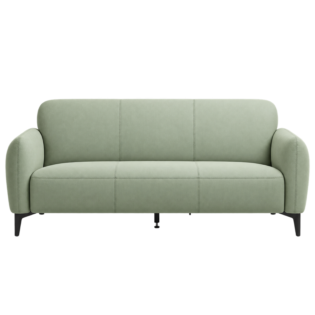 Jolene Leathaire Compact 3-Seater Sofa (1.83m)
