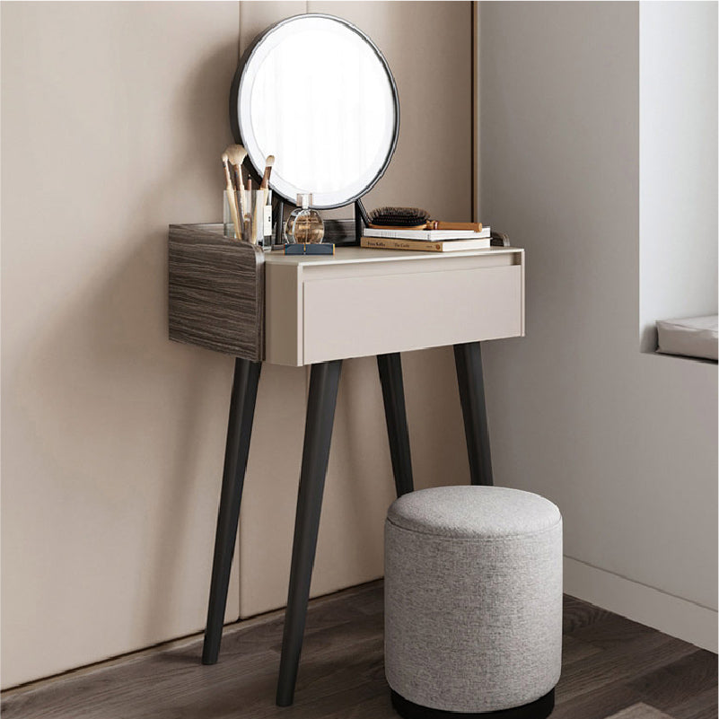 Cassie Small Dressing Table + Stool & Mirror Set (0.60m)