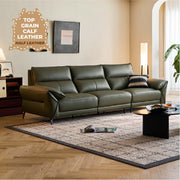 Kansas Leather 4-Seater Sofa (2.97m)