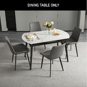 Yoland Convertible Round Dining Table (⌀1.30m)