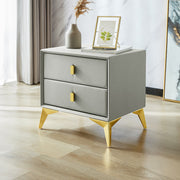 Amber Bedside Table