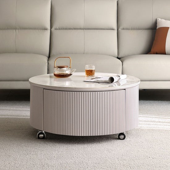 Jai Round Coffee Table (0.80m)