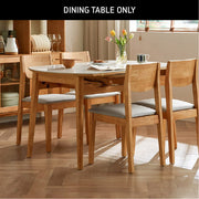 Thomas Convertible Round Dining Table (⌀1.30m)