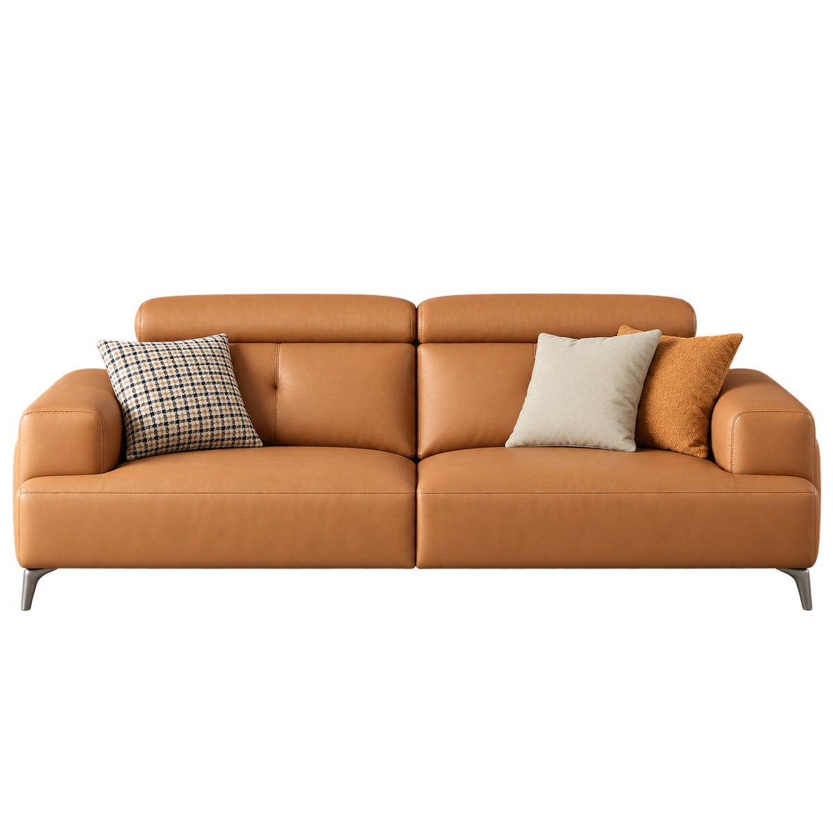 Maddox Leathaire 3-Seater Sofa (2.20m)