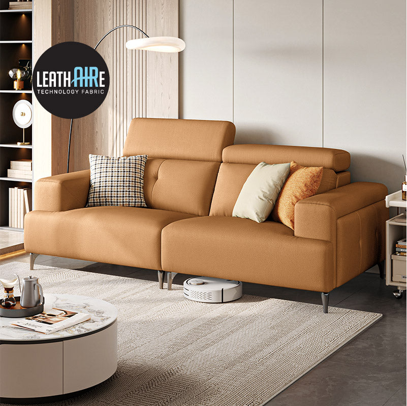 Maddox Leathaire 3-Seater Sofa (2.20m)