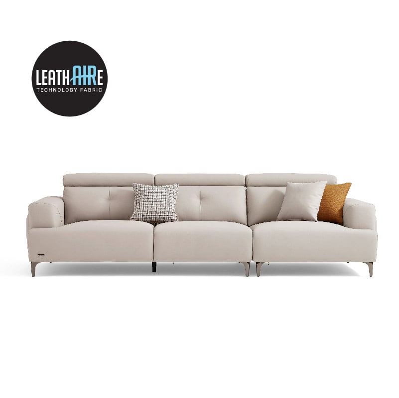 Maddox Leathaire 4-Seater Sofa (2.92m)