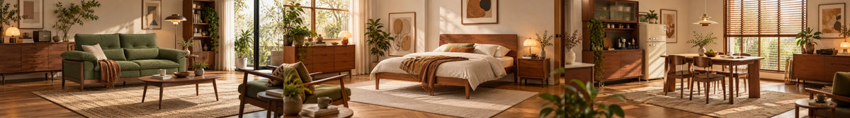 Mid-Century Dark Wood Style