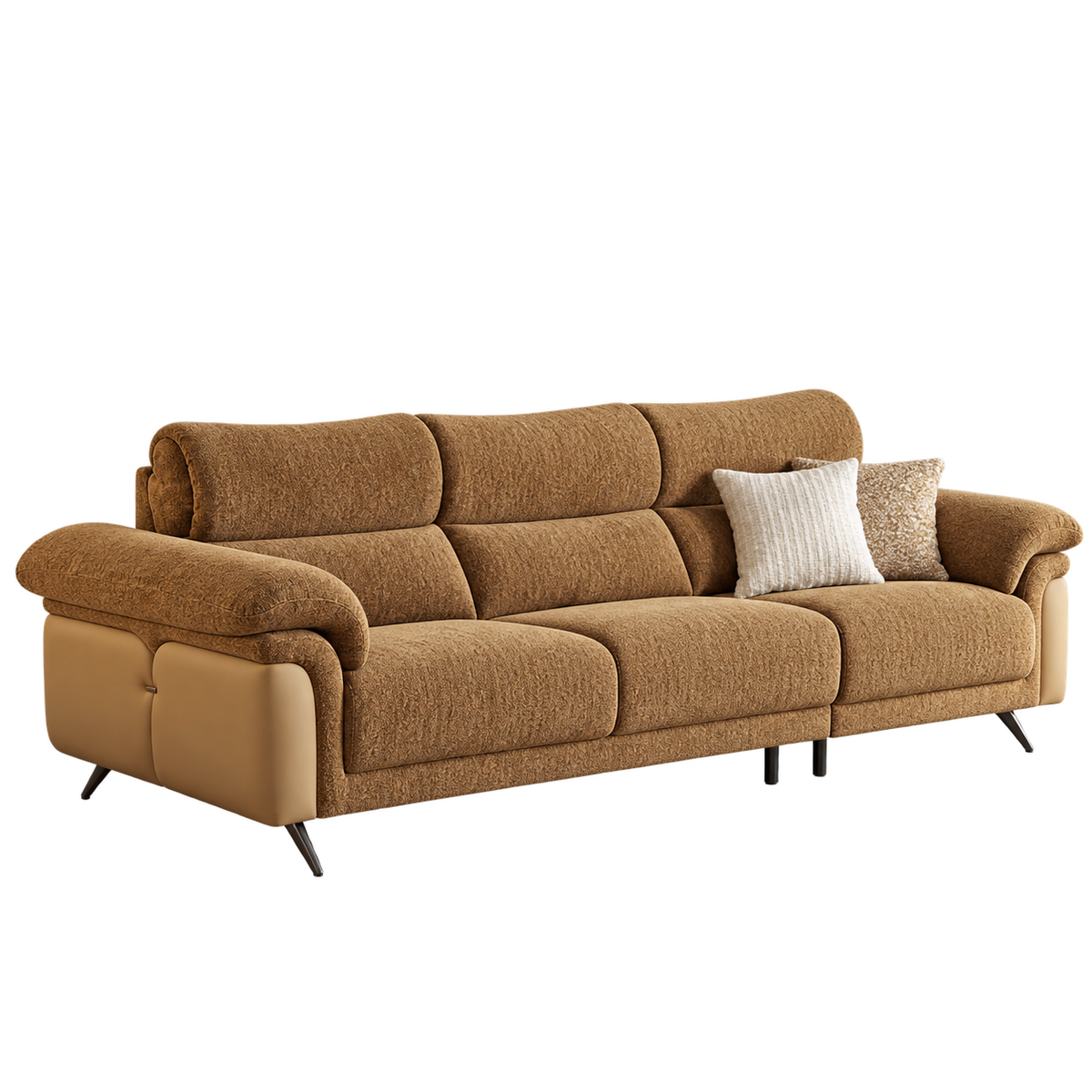 Lotte Chenille 4-Seater Sofa (2.82m)