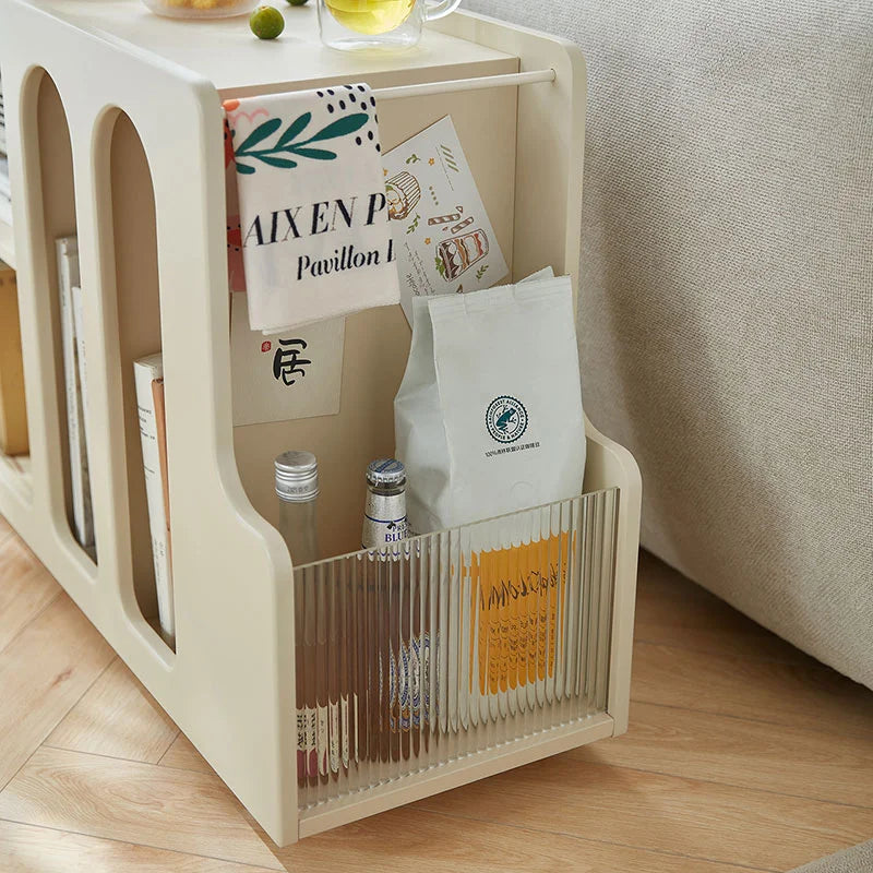 Noelle Side Cabinet Cart Trolley (0.73m)