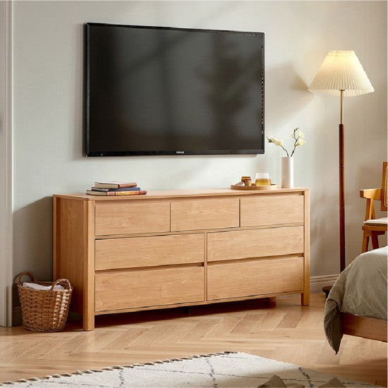 Olena Tall Console TV Cabinet (1.35m - 1.50m)