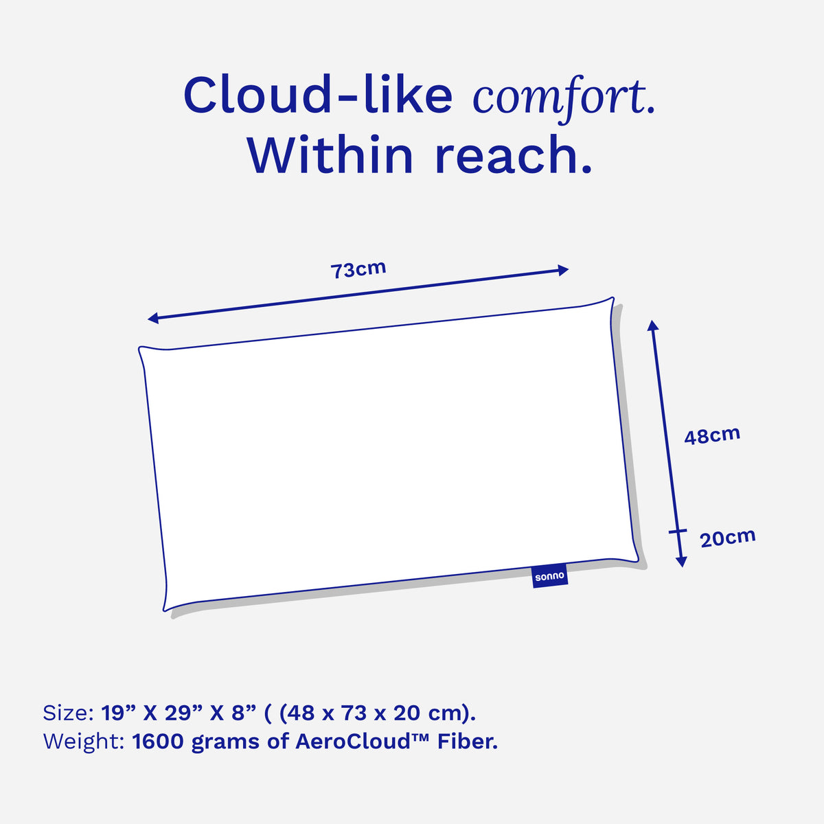 Sonno Cloud Pillow