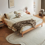 Fuku Solid Wood Platform Bed Frame