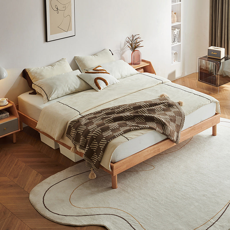 Fuku Solid Wood Platform Bed Frame