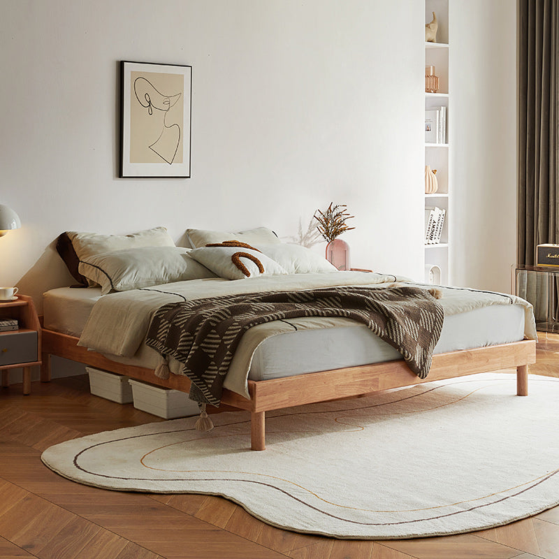 Fuku Solid Wood Platform Bed Frame