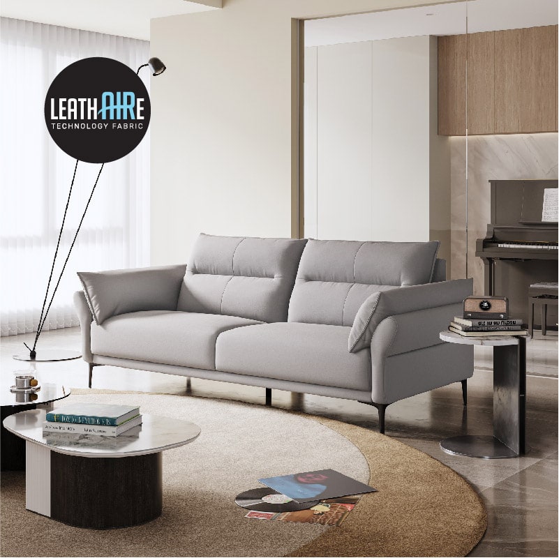 Percy Leathaire 3-Seater Sofa (2.20m)