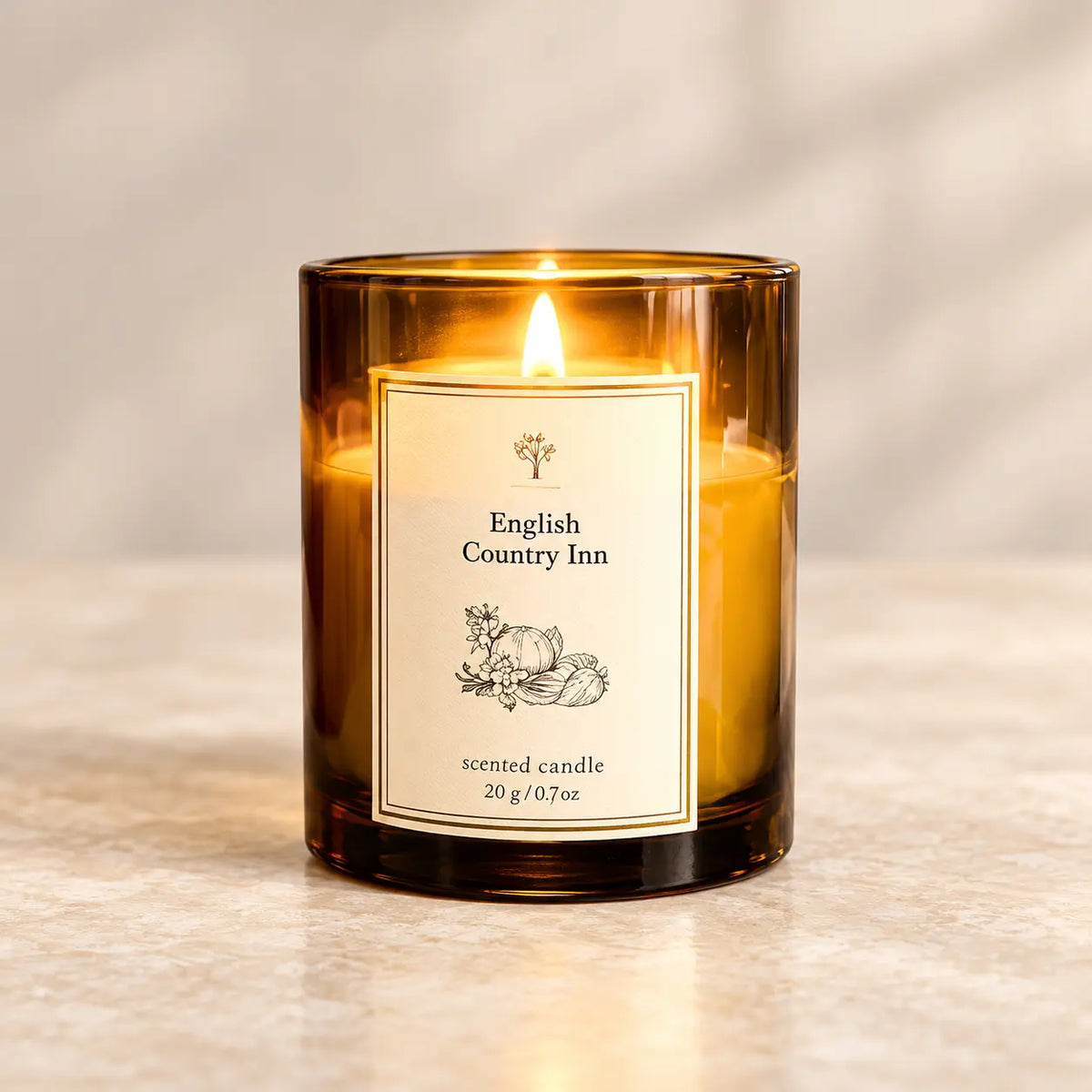 Pristine English Country Inn Scented Candle (250g)