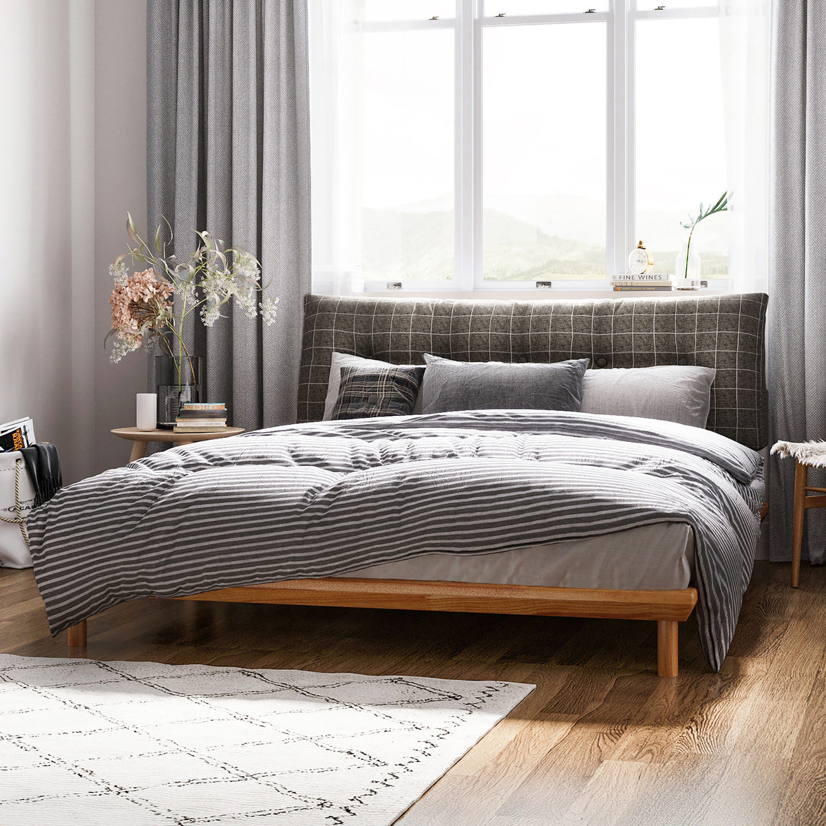 Stella Solid Wood Bed Frame [Online Exclusive]