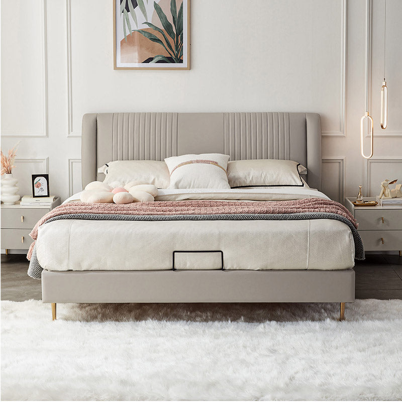 Harp Eco Leather Bed Frame