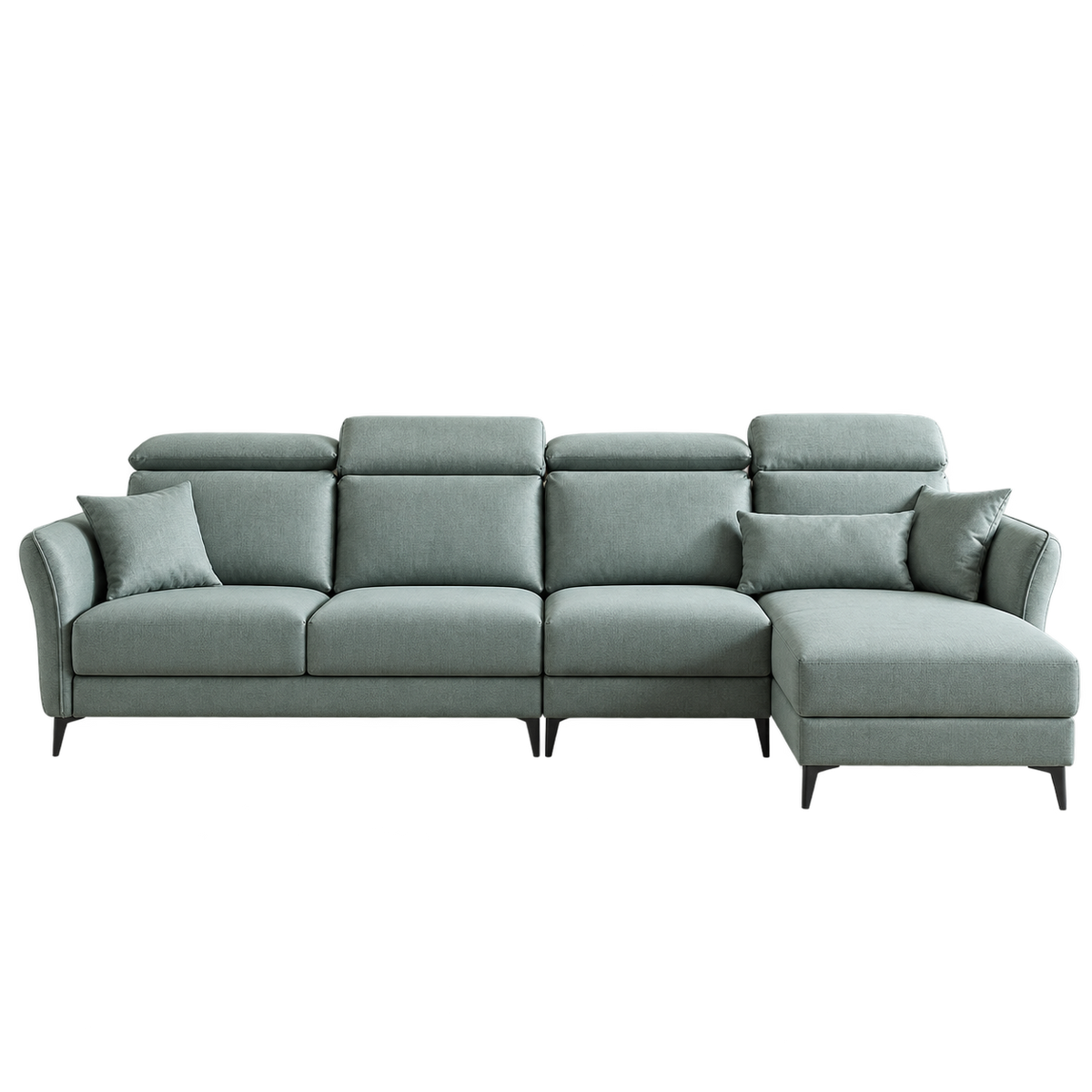 Sean Leathaire 5-Seater Left Sectional Sofa (3.62m)