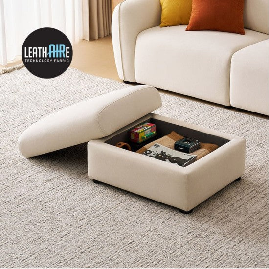 Carlson Leathaire Storage Footstool
