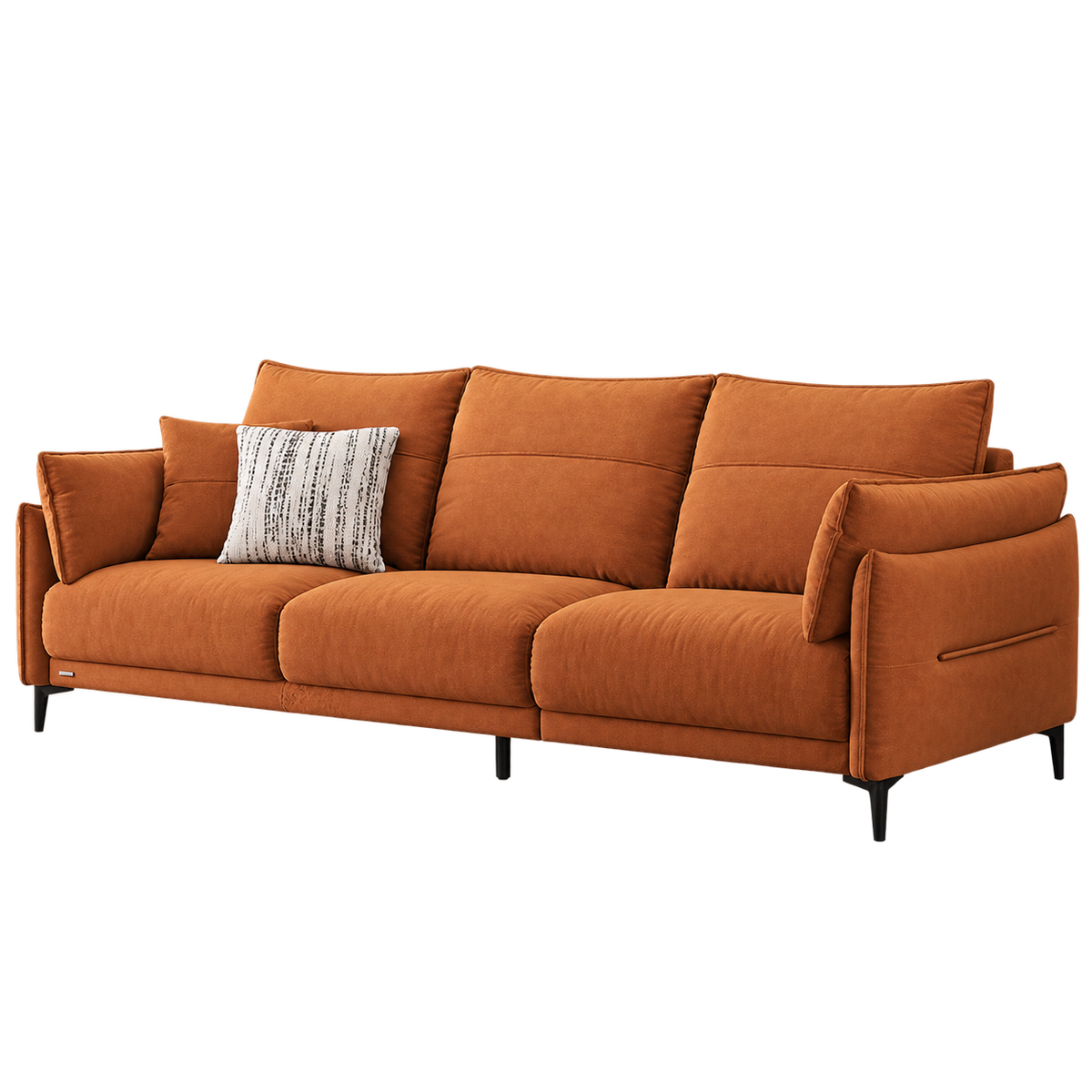 Terra Leathaire 3-Seater Sofa (2.18m)