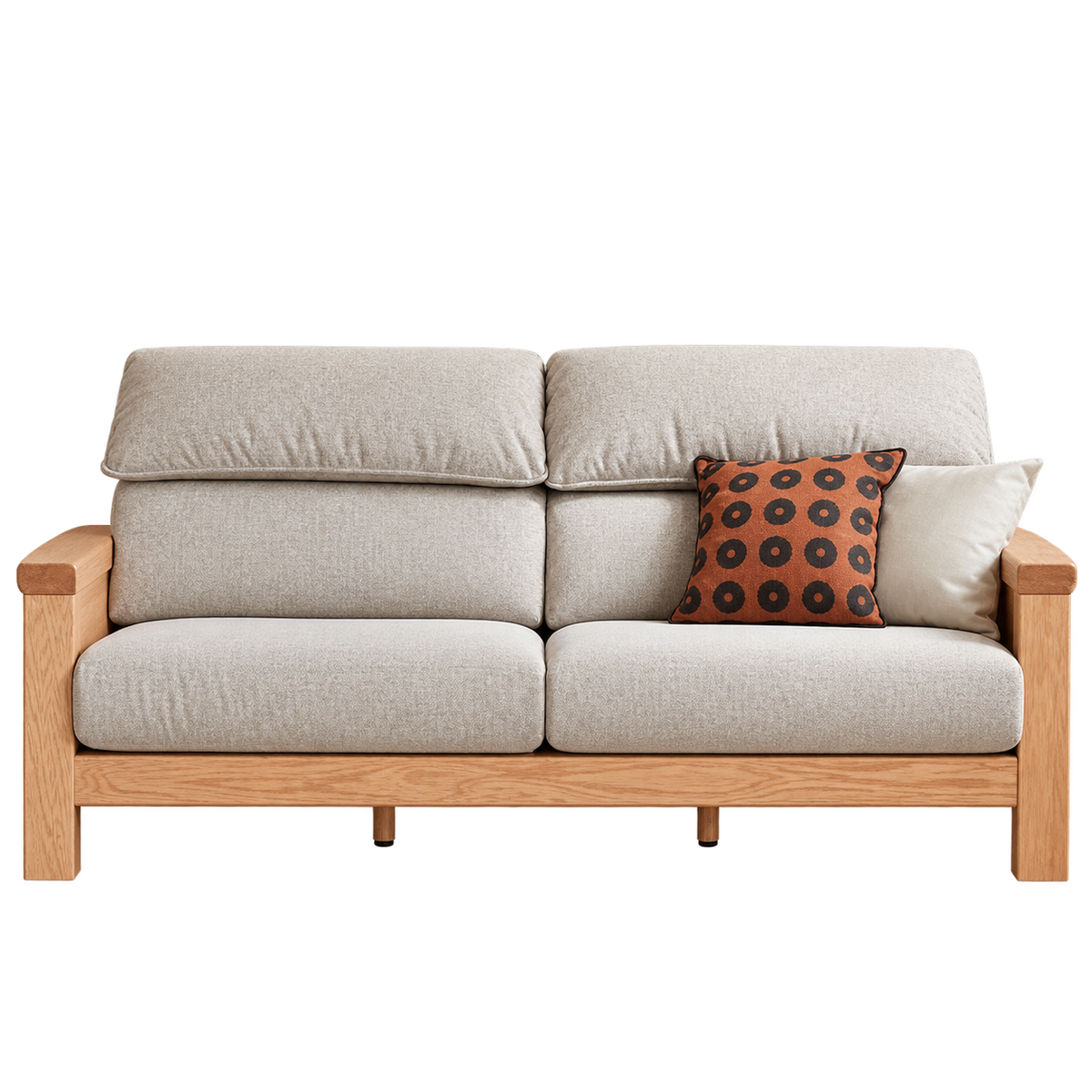 Todo Fabric 3-Seater Sofa (2.12m)