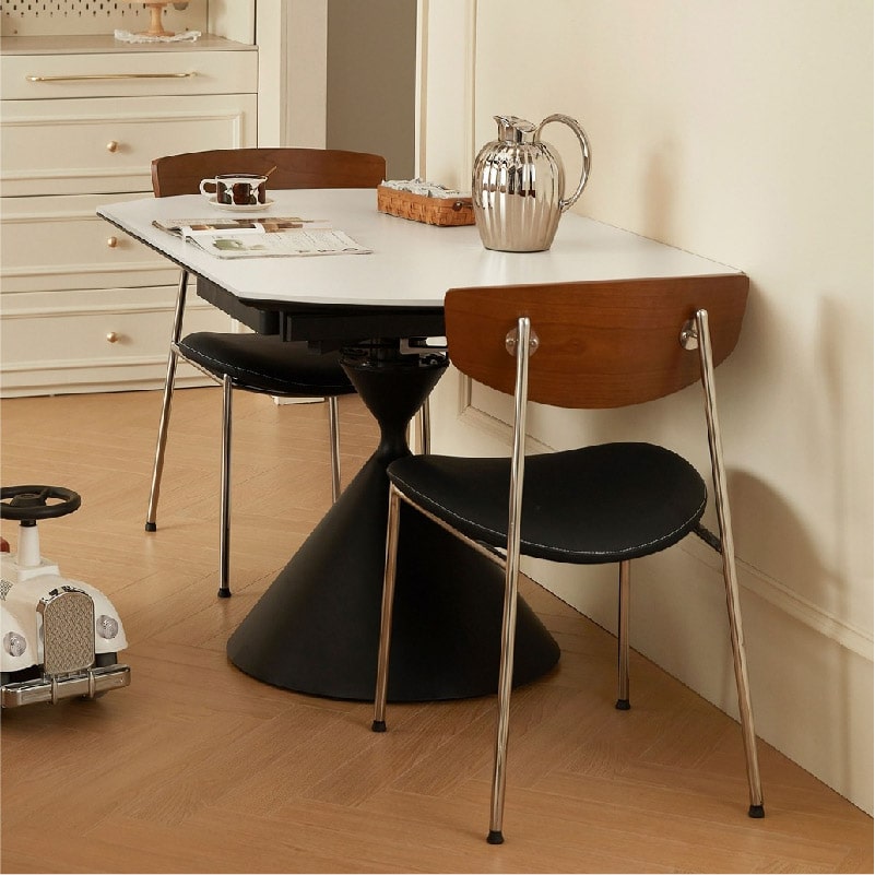 Verona Rotatable Convertible Round Dining Table (⌀1.30m)