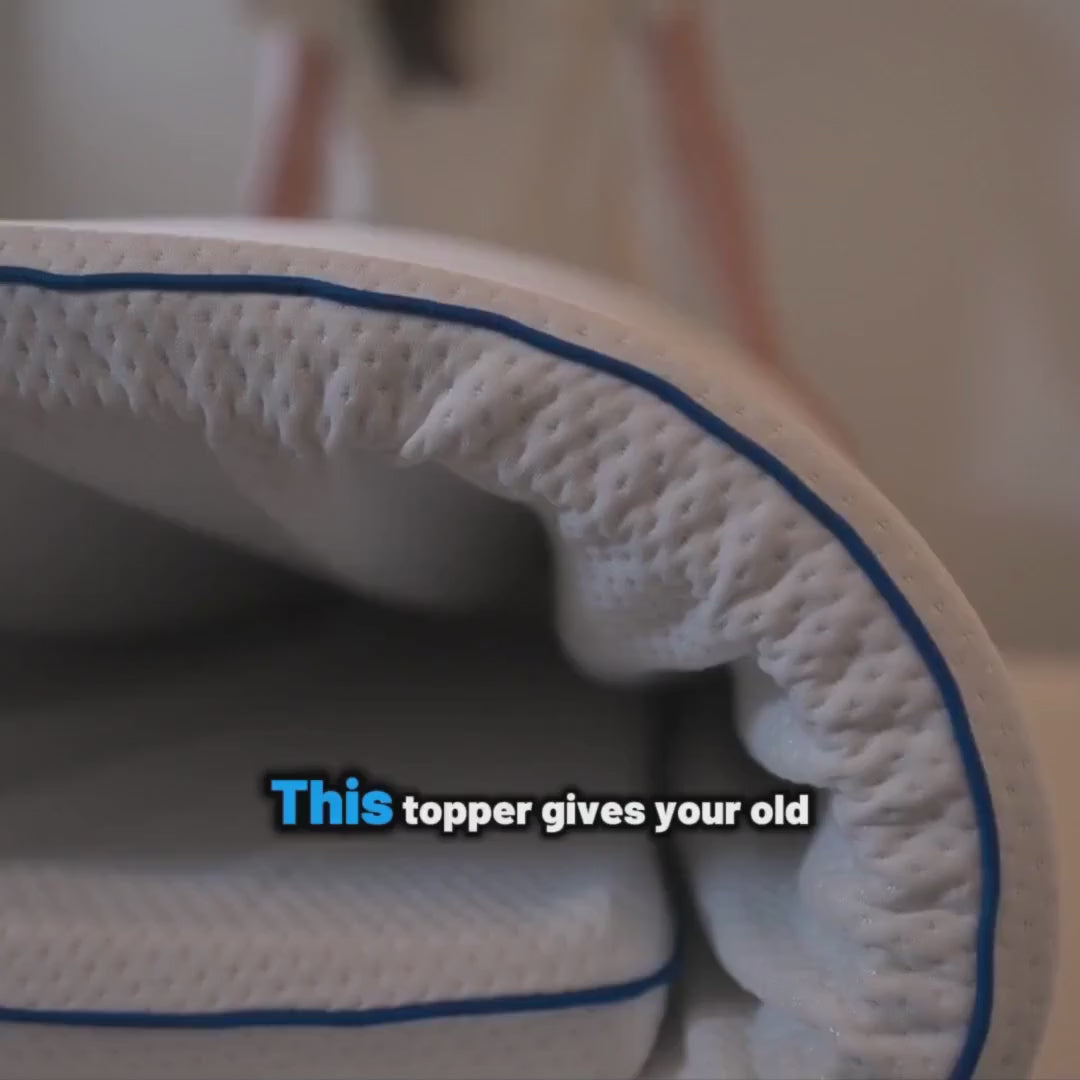 Load video: Sonno Mattress Topper