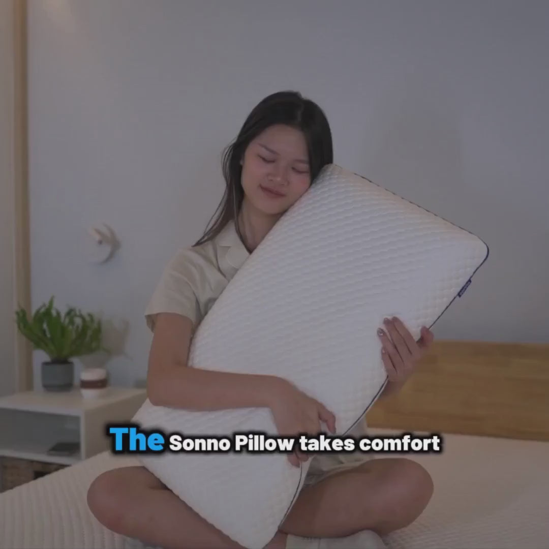 Load video: Sonno Memory Pillow