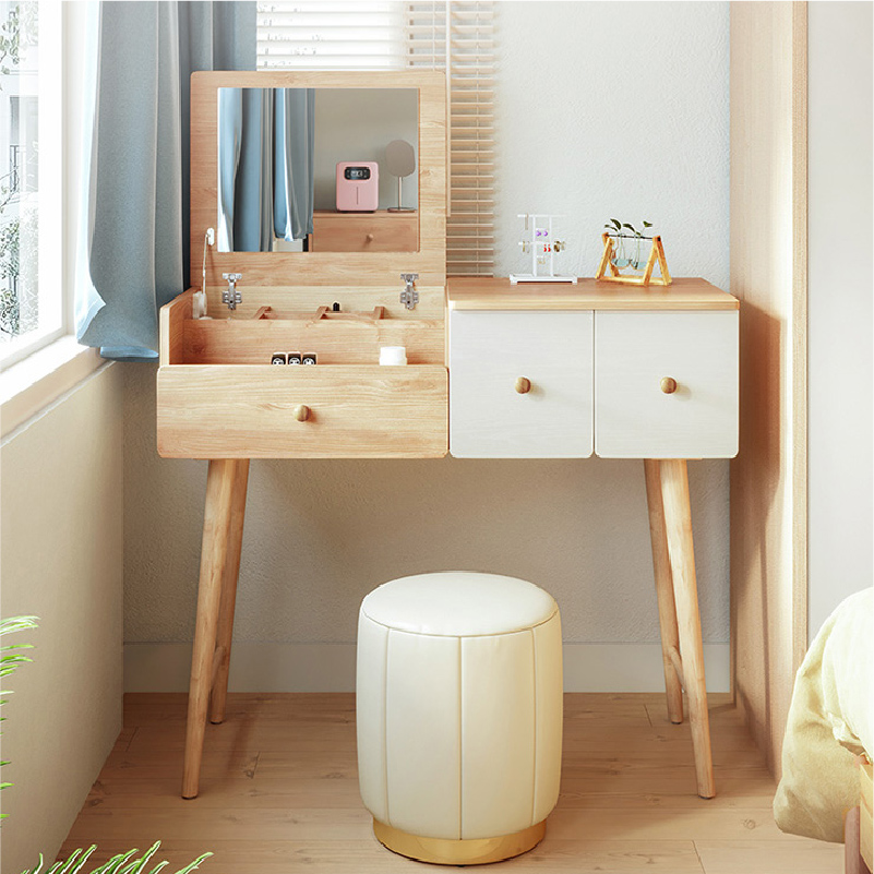 6 Interesting and beautiful ways to use dressing table in a small room --  Wooden Street | PRLog