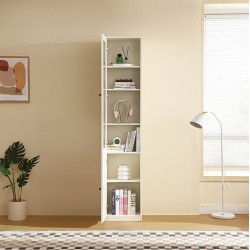 Miles 1 Door Glass Book Rack