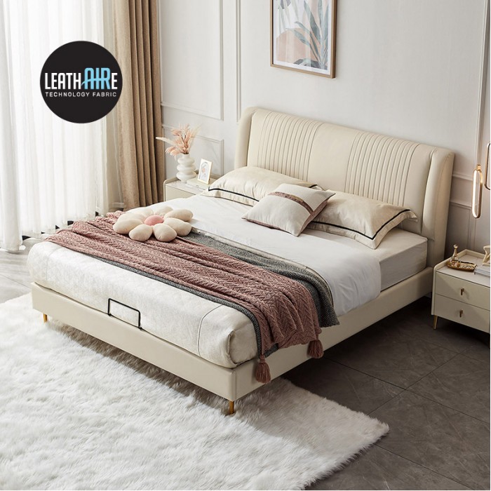 Harp Leathaire Bed Frame | MUMU Living