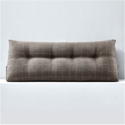 Stella Grey Checkered Cushion