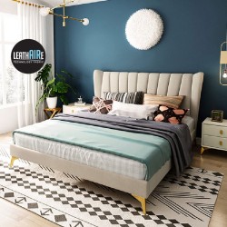 Amber Leathaire Bed Frame